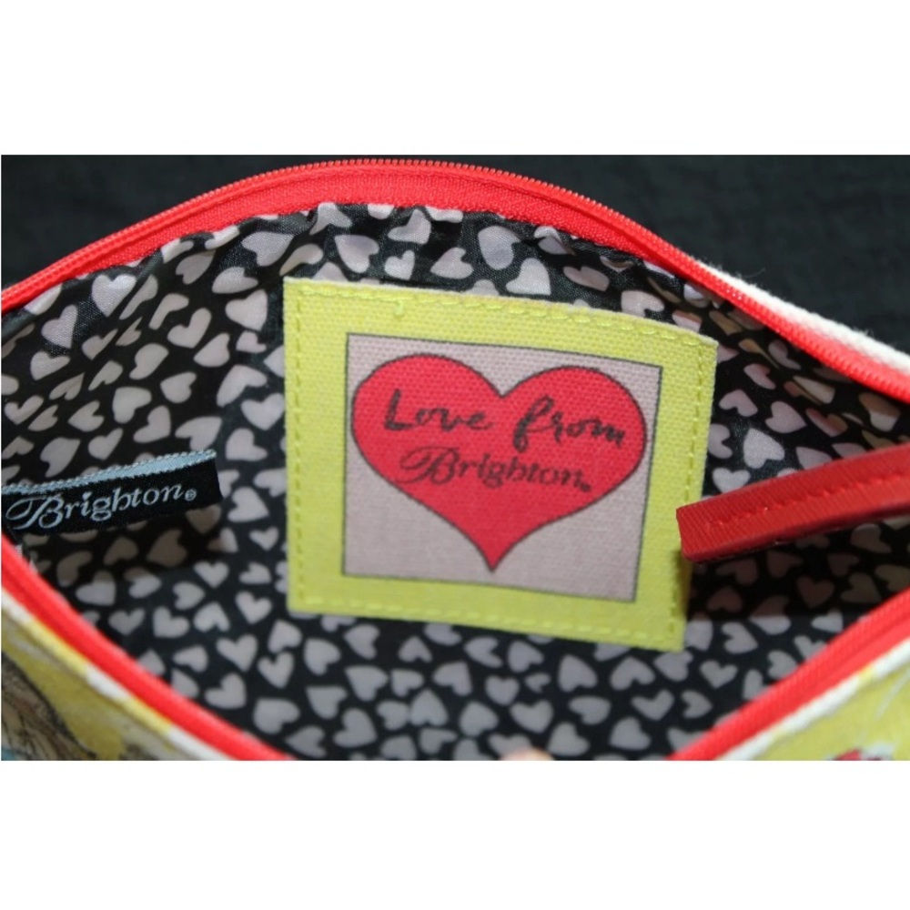 Brighton Fashionista Tom Clancy 2018 Makeup Jewelry Canvas Cosmetic Bag